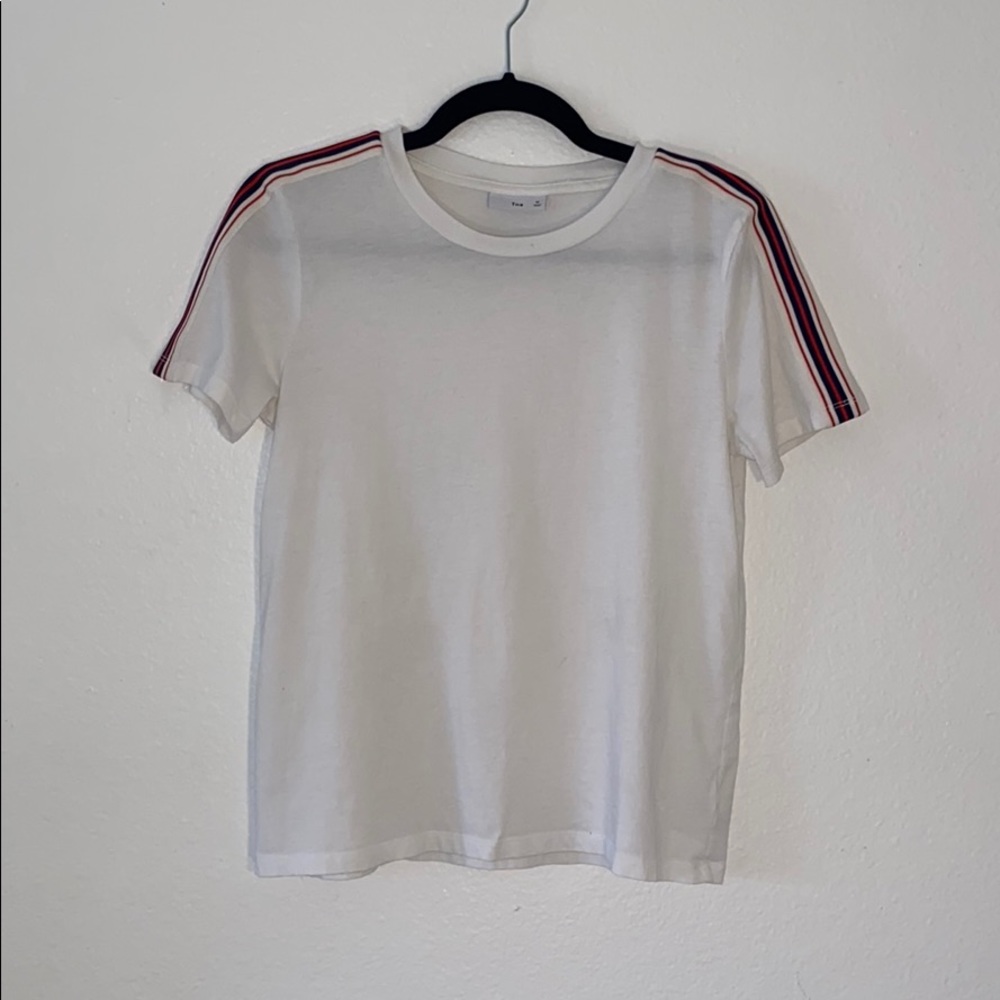 White Shirt with a Little Pop